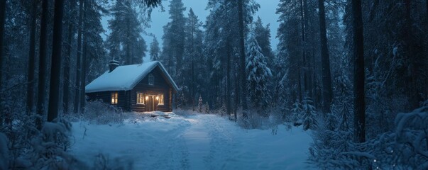 A house in the forest