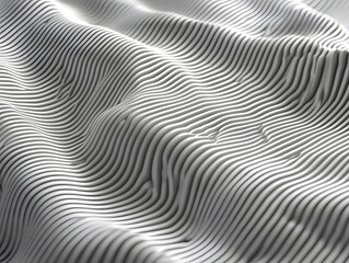 Obraz premium A serene monochrome background