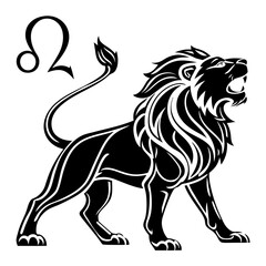 Lion Leo astrology symbol 