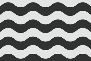 Bold black and white fluid wave abstract background, creating a striking and dynamic flow.