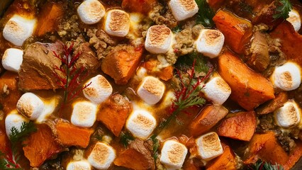 stuffing bacon leeks savory crispy golden holiday Thanksgiving dinner turkey