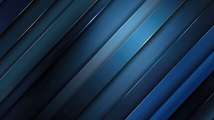 Obraz premium Abstract design featuring diagonal blue stripes, creating a modern and sleek visual effect.