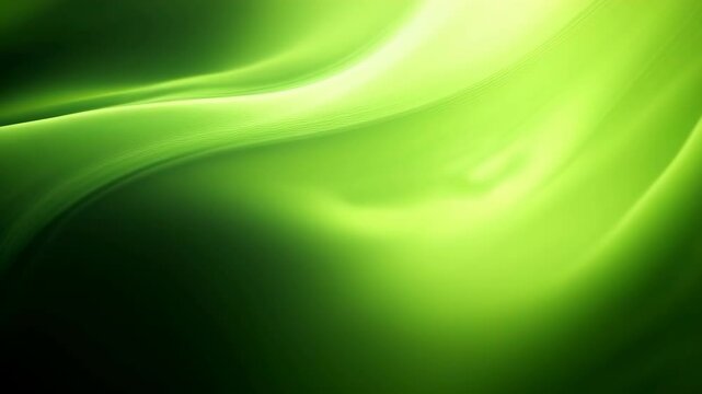 Green background with a green line. The line is curved and has a wavy appearance. The background is mostly green with some white and black