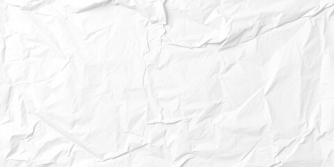 Obraz premium White creased poster texture with wrinkled and folded surface, ideal for adding depth and dimension to designs, creased, white