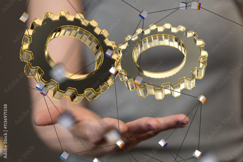 Poster Engineering And Design Image gears