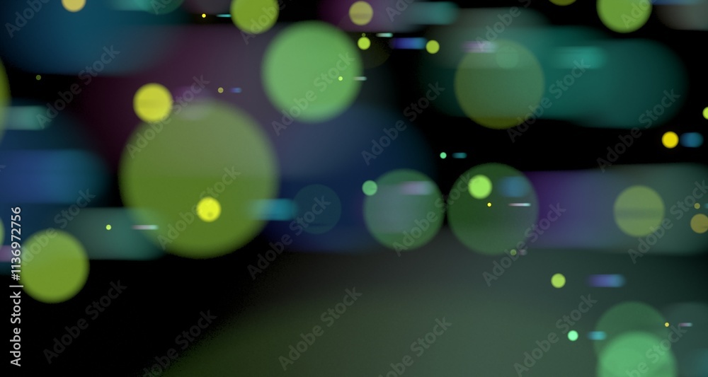Poster inside digital data tunnel. Futuristic abstract background with neon rays. Concept for big data