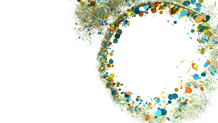 Abstract blurred background with yellow and blue colors, perfect for digital design projects.