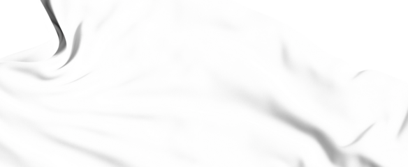 Abstract image featuring a white fabric with soft folds and drapes creating a flowing, smooth texture.