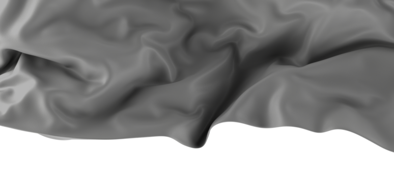 Abstract image featuring a white fabric with soft folds and drapes creating a flowing, smooth texture.