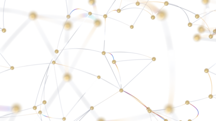 Abstract Network with Connected Points