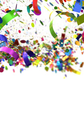 Colorful Confetti Explosion