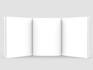 A mockup set featuring three sizes of book covers for showcasing different designs, blank, mockup, perspective