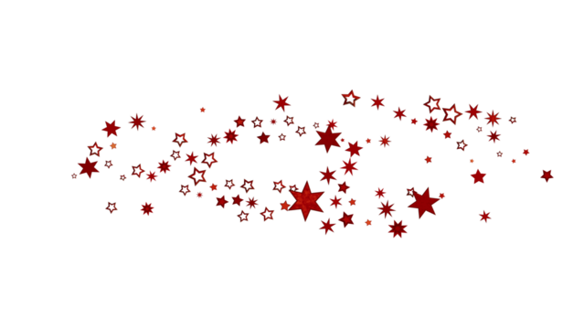 Red Star Burst Background