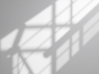 Gray background with soft, delicate lights creating elegant shadows, design, texture, modern
