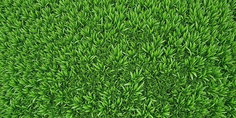 Lush green artificial grass background perfect for landscaping and sports, maintenance-free, outdoor, ground cover