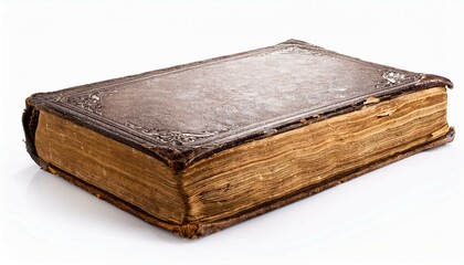 Obraz premium old book isolated on white