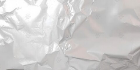 Shiny and textured silver foil background for design projects, sheet, pattern, background