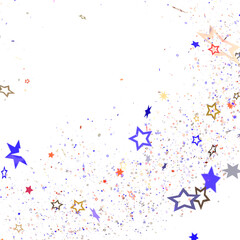 Stars on a Black Background