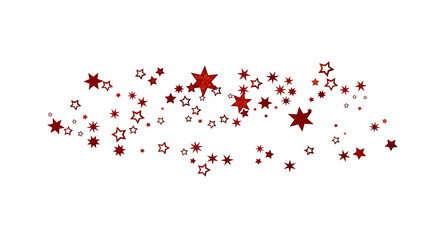 Red Star Background Design