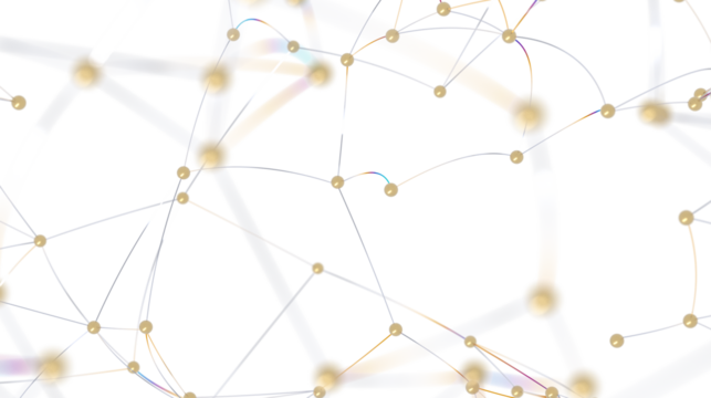 Abstract Network with Connected Nodes
