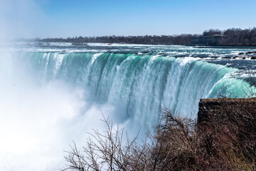 Fototapeta premium View of Horseshoe Falls. Niagara Falls. Canada..