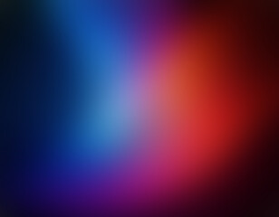 Obraz premium Blurred 3D render, abstract colorful background illuminated with vibrant neon lights, glowing curvy shapes, fluid patterns, dynamic motion, bright luminous beams, smooth gradients, futuristic surreal 