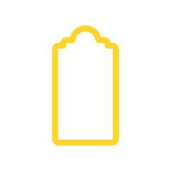 Gift tag label clip art design on plain white transparent isolated background for card, shirt, hoodie, sweatshirt, apparel, card, tag, mug, icon, poster or badge