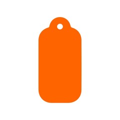 Gift tag label clip art design on plain white transparent isolated background for card, shirt, hoodie, sweatshirt, apparel, card, tag, mug, icon, poster or badge