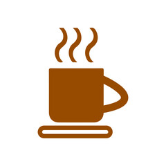 Coffee typography clip art design on plain white transparent isolated background for card, shirt, hoodie, sweatshirt, apparel, card, tag, mug, icon, poster or badge