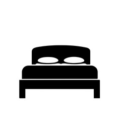 Hotel Accommodation Icon Illustration