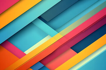 Obraz premium Colorful Abstract Gradient Background with Vibrant Artistic Swirls