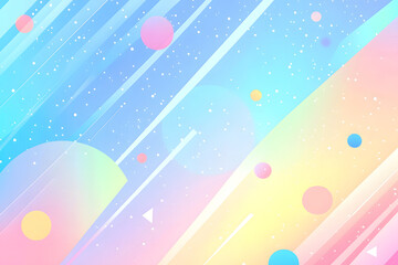 Colorful Abstract Gradient Background with Vibrant Artistic Swirls