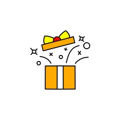 Gift box icon
