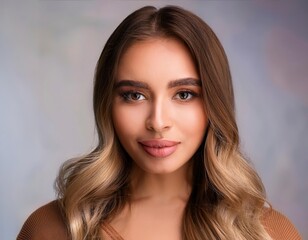 Fototapeta premium Portrait of a young girl