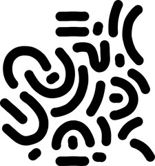 Collection of simple black and white seamless patterns. Suitable for the required design composition