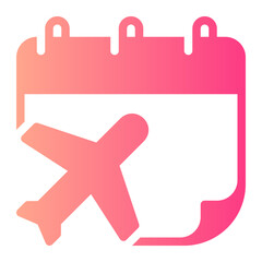 holiday gradient icon