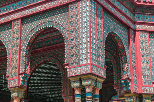 Close up of the famous kiosko morisco