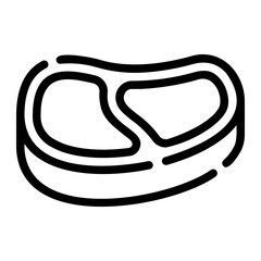 meat line icon