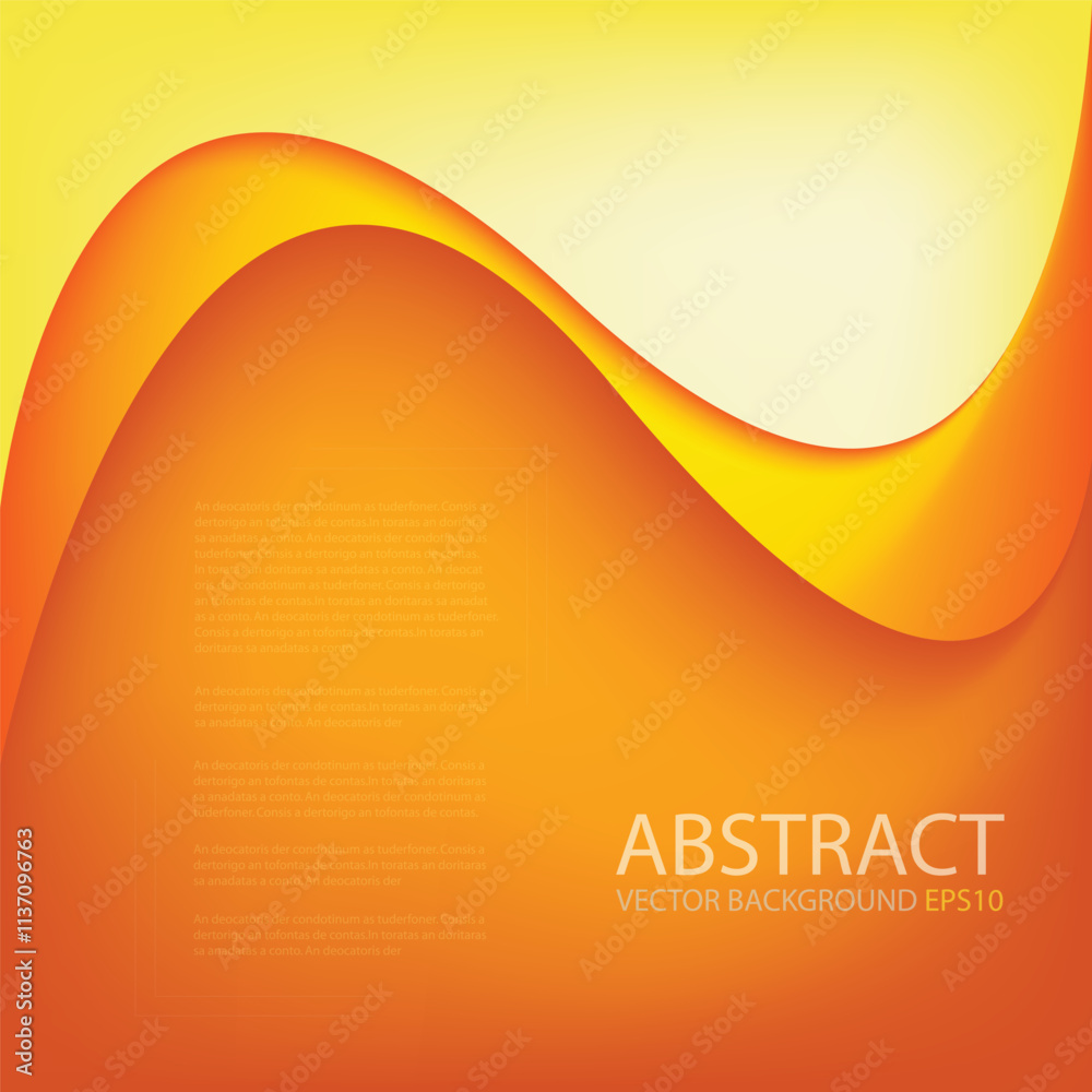 Fototapete graphic vector curve line overlap background for text and message design
