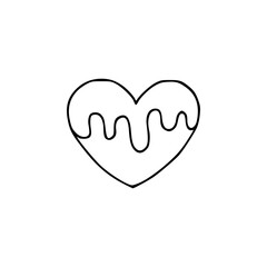 cartoon of a abstract love