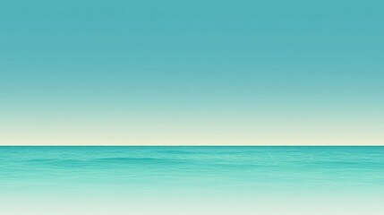 Obraz premium Serene Ocean Scene Under a Calm Sky