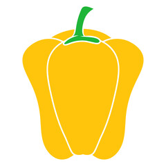 illustration of bell pepper