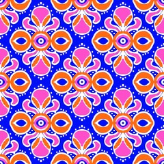 pattern flowerdamask ethnic boho American ikat texture tribal geometric background mandalas