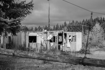 old abandoned house