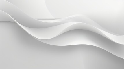 Obraz premium white vector background, curve, wave