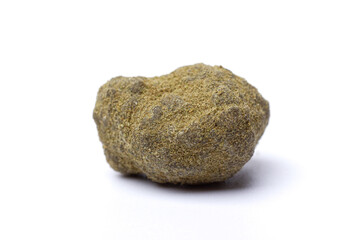 Hashish isolated on white background