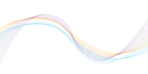 Abstract vector background with wavy lines
