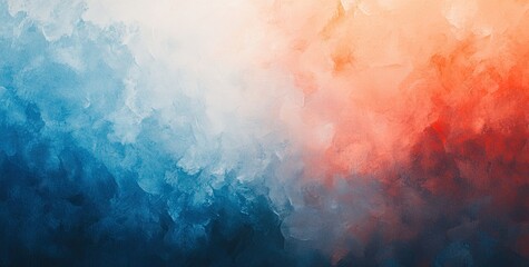Fototapeta premium A soft gradient background with a mix of warm and cool tones