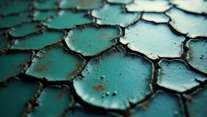 Cracked Paint Texture, Perfect Composition and Surface Pattern