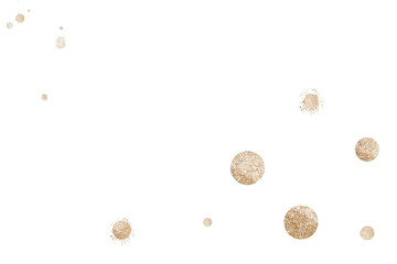 Gold dotted background design element